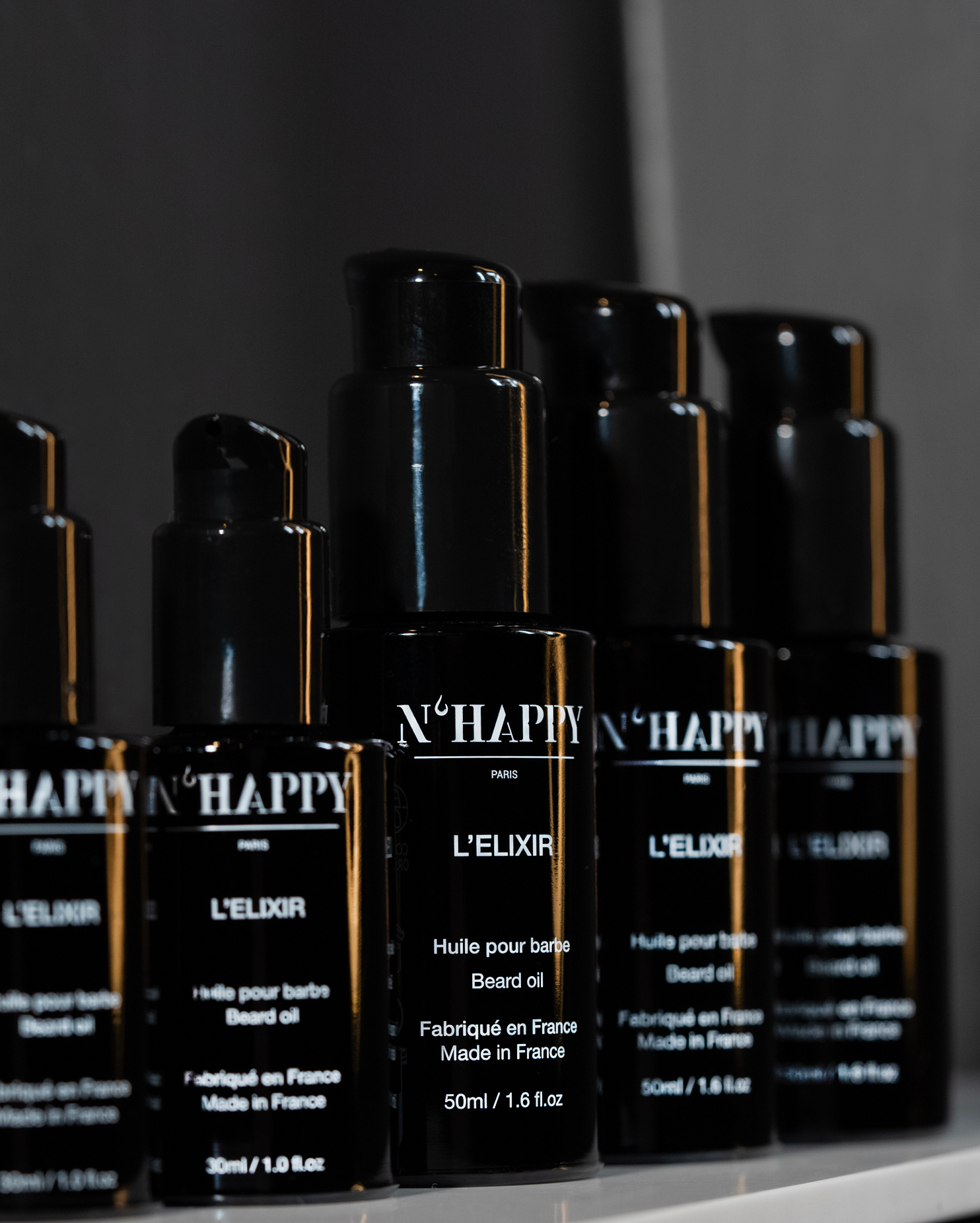 L’Élixir Nhappy – huile à barbe bio premium pour toutes les textures